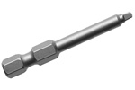 Apex 1/4'' Hex Power Shank Square Recess Bits (Turned Shank)