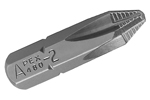 Apex Phillips 1/4'' Hex Insert Bits with Anti-Camout ACR Ribs