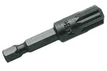 Apex 1/4'' Hex Power Shank Triple Square Bits