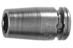 1/4'' Square Drive Sockets, SAE, 6 Point And Double Hex, Standard Length