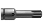 Spline Drive Extensions, #5 (1 5/8'') Female Spline to Male Spline