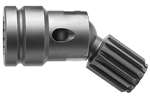 Spline Drive Universal Wrenches, #5 (1 5/8'') Female Spline to Male Spline and Male Square