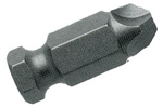 Apex 3/4'' Hex Tri-Wing Power Shank Bits