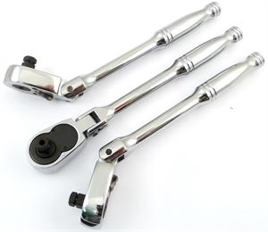 ATHR-TILT Flex-Head 1/4'' Hi-Lok Hand Ratchet