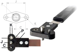 NPJ518HY Two-Lug Double Wing Standard Nut Plate Jig (DWS)
