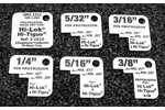 OM2-1522 Standard Hi-Lok / Hi-Tique Protrusion Gauge Black Markings