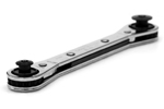 Flat Box Ratchet with Ejector 7/32'' x 1/4''